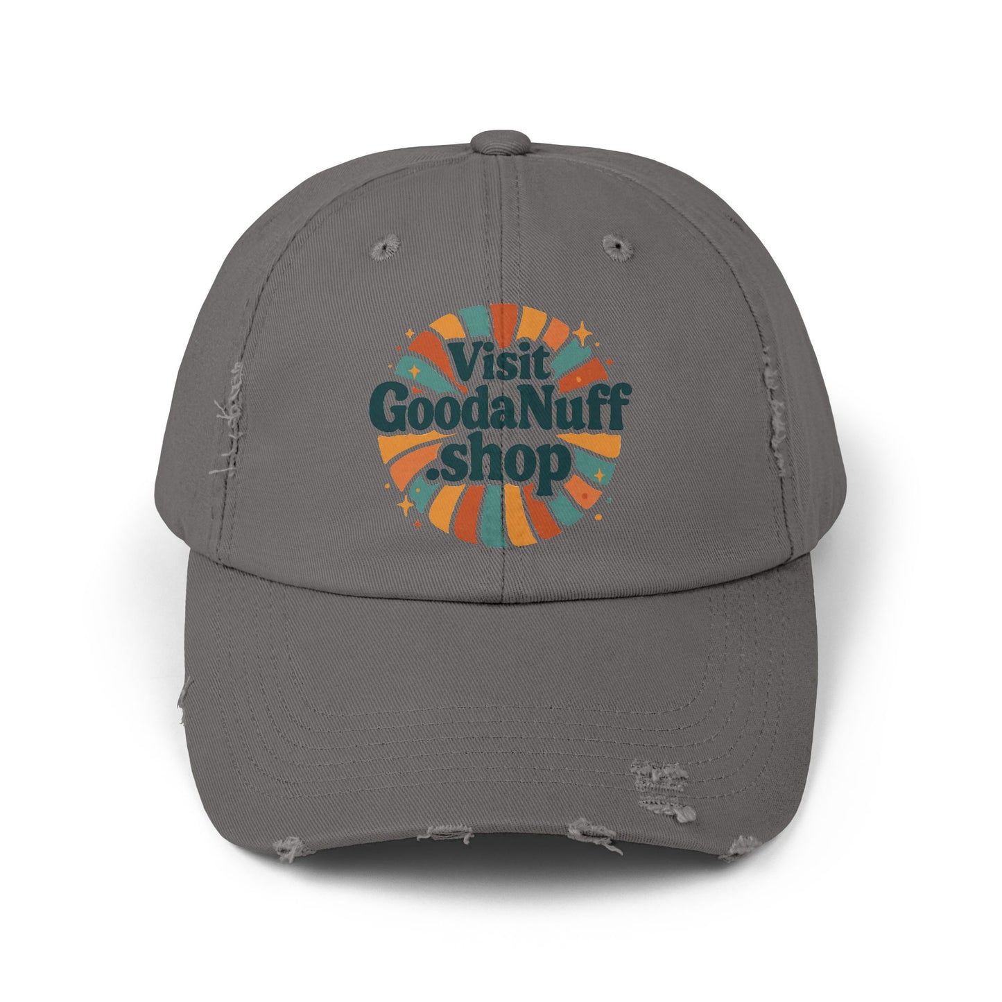 Vist HoodaNuff.sho Distressed Baseball Hat