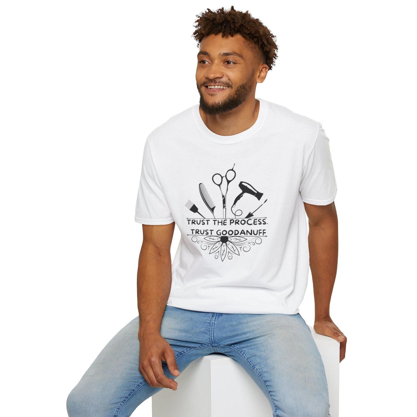 Trust the Process. Trust GoodaNuff Unisex Softstyle T-Shirt