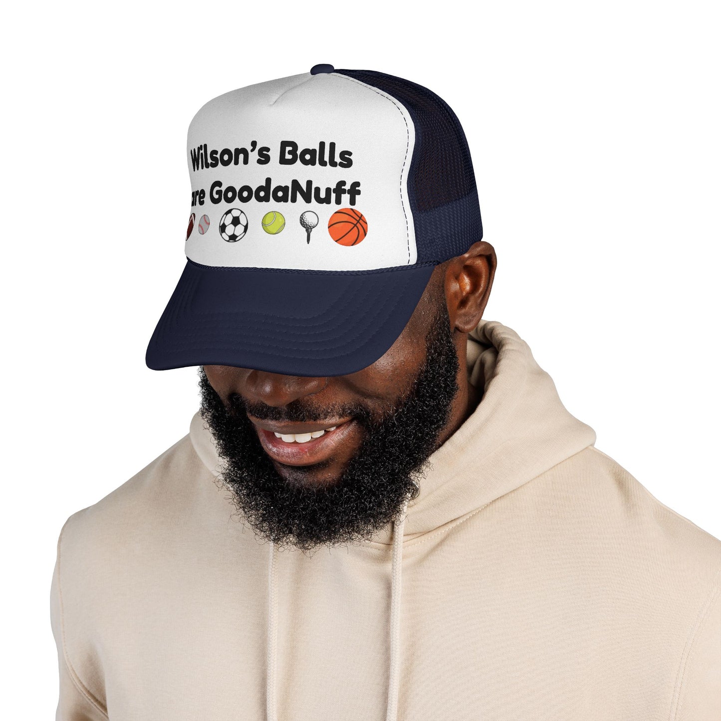 Wilson's Balls are GoodaNuff Trucker Hat