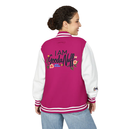 I AM GoodaNuff Unisex Letterman Jacket