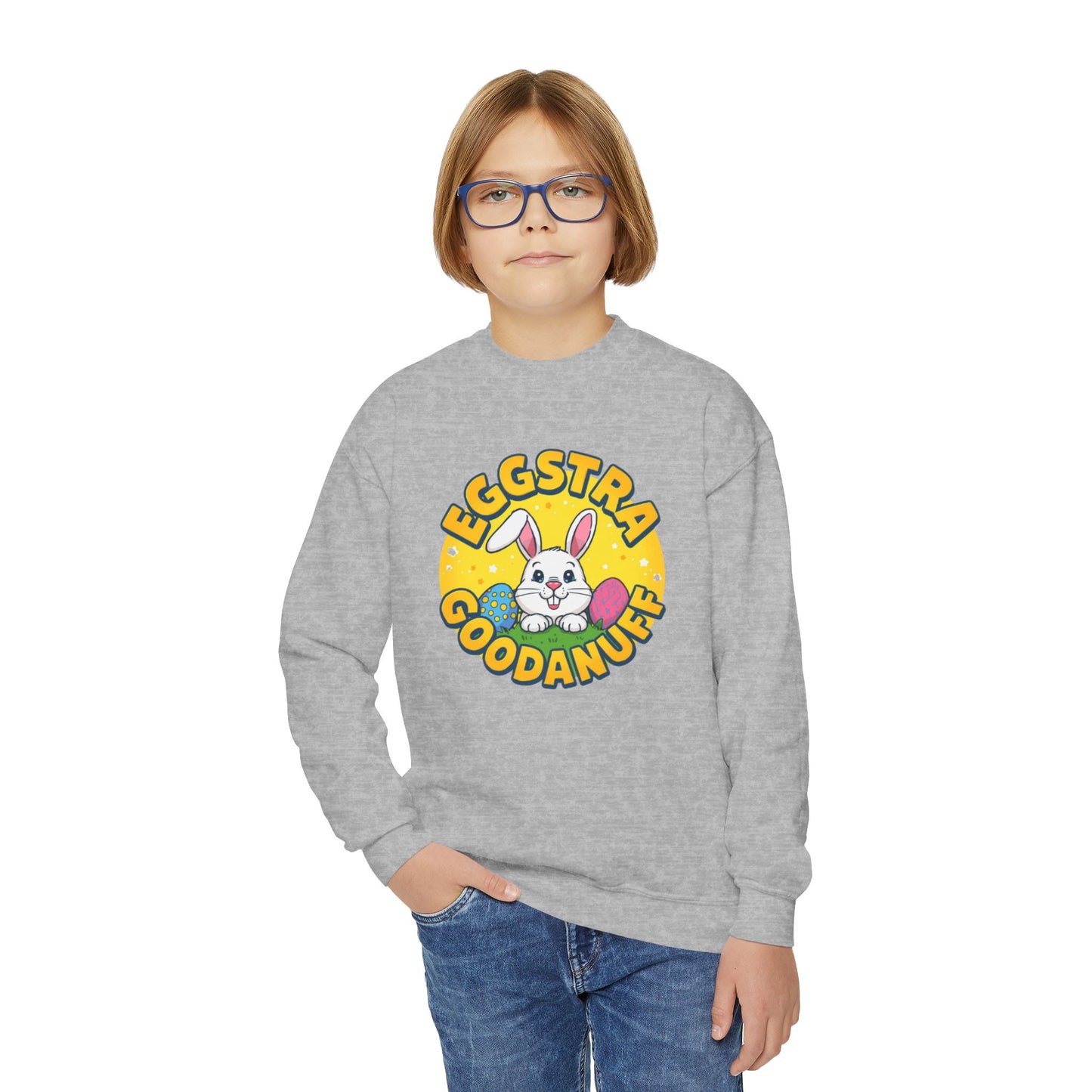 Eggstra GoodaNuff Unisex Youth Crewneck