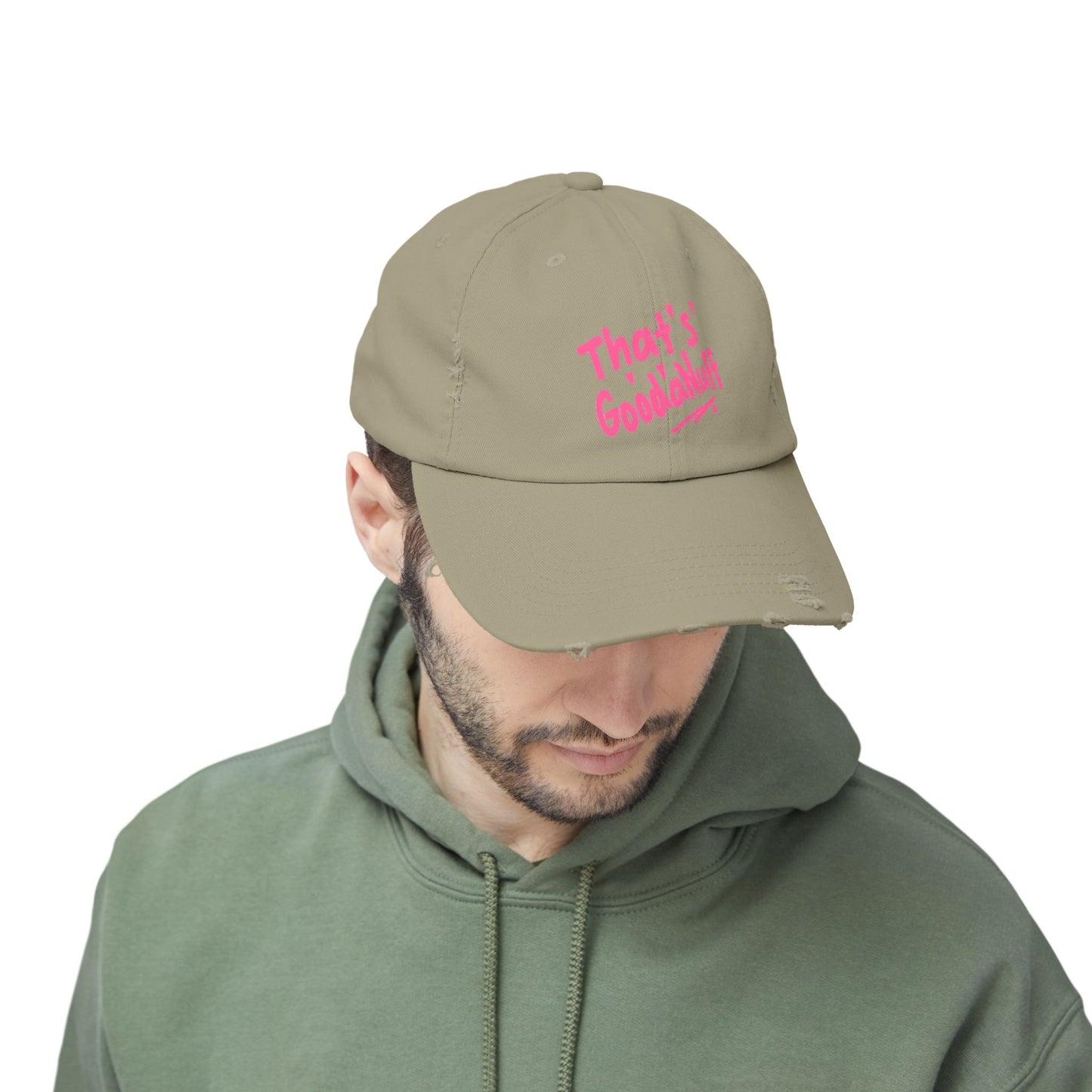 That's GoodaNuff Distressed Baseball Cap