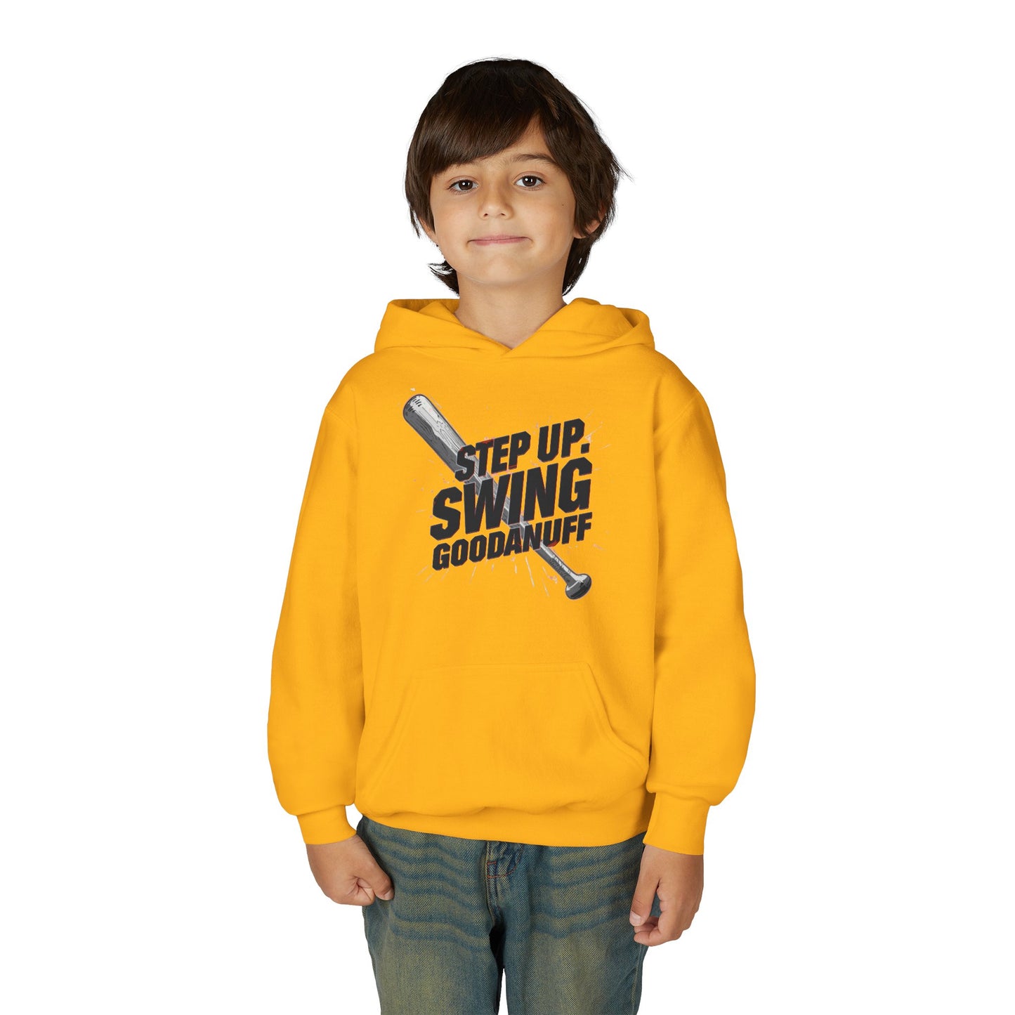 Step Up. Swing GoodaNuff Unisex Youth Hoodie