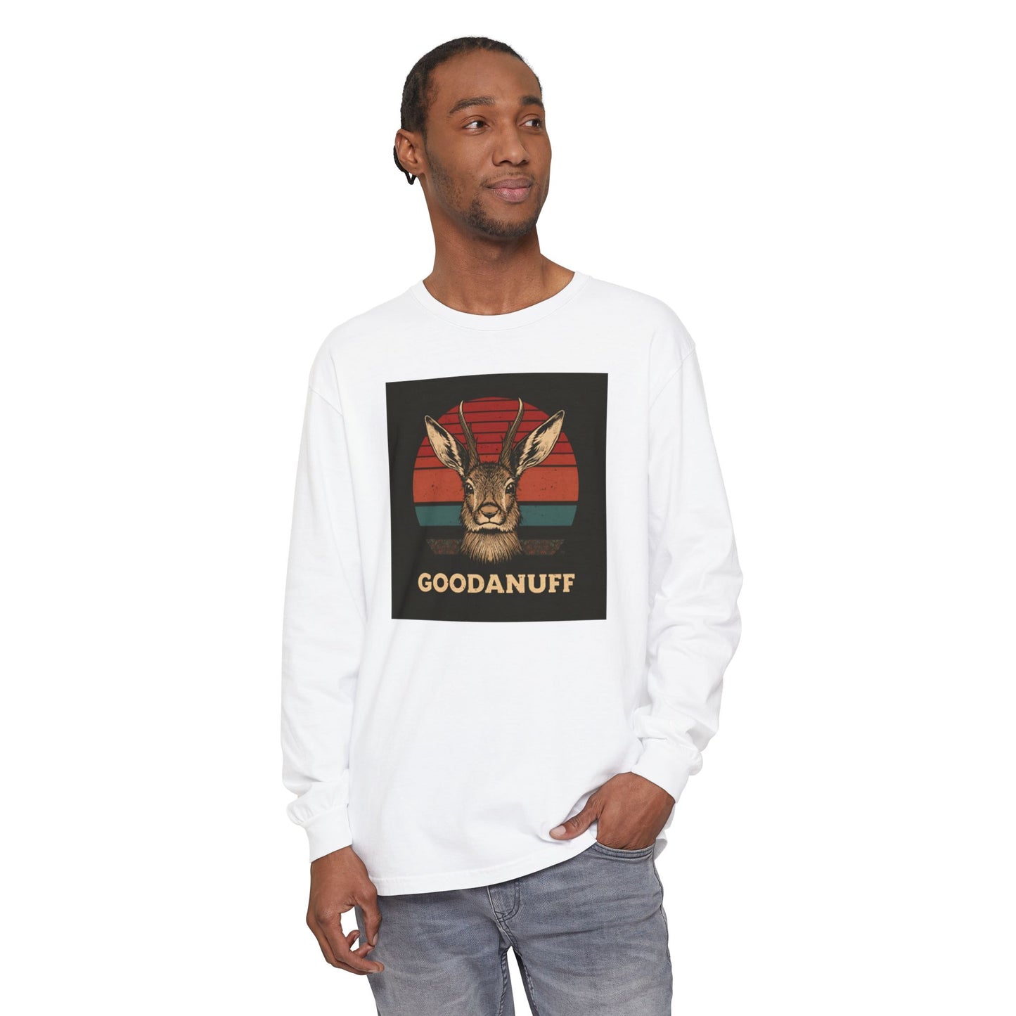 Jackalope...GoodaNuff Unisex Long Sleeve Tee