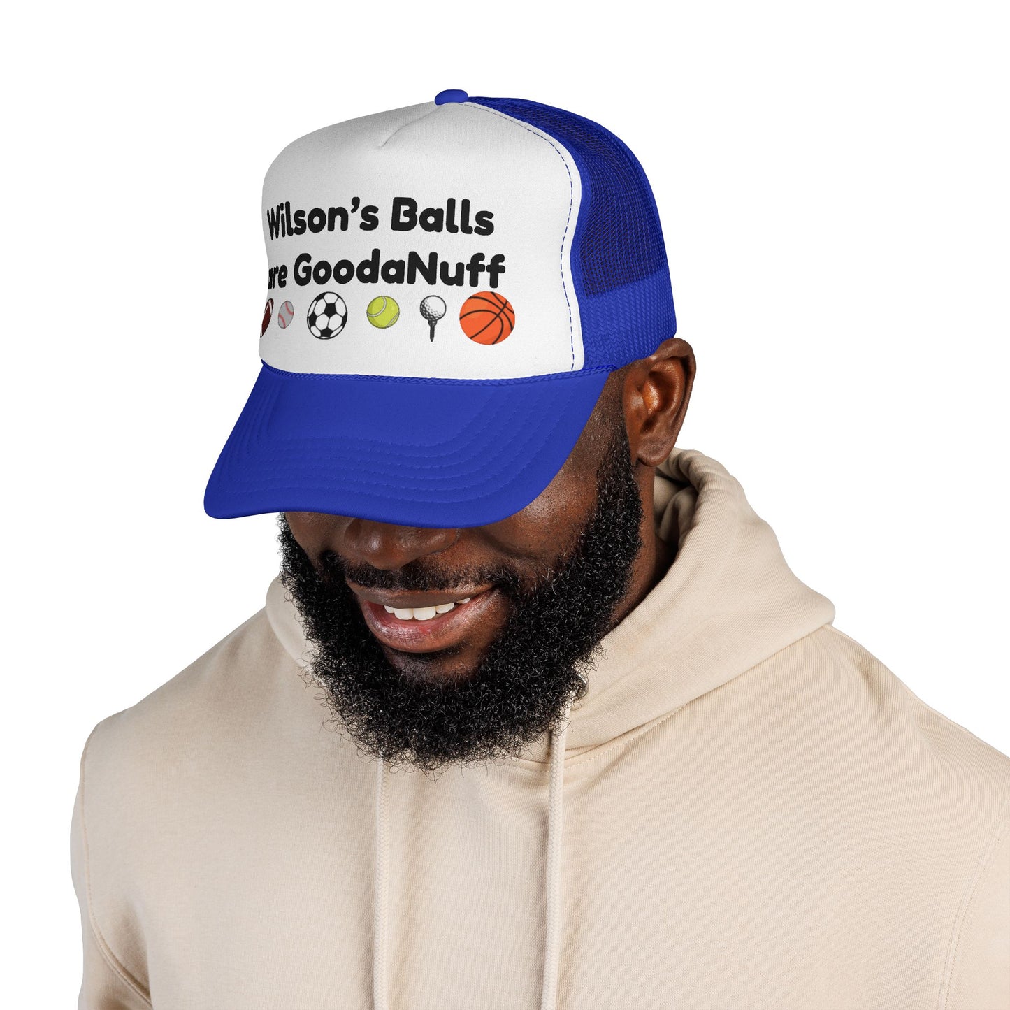 Wilson's Balls are GoodaNuff Trucker Hat