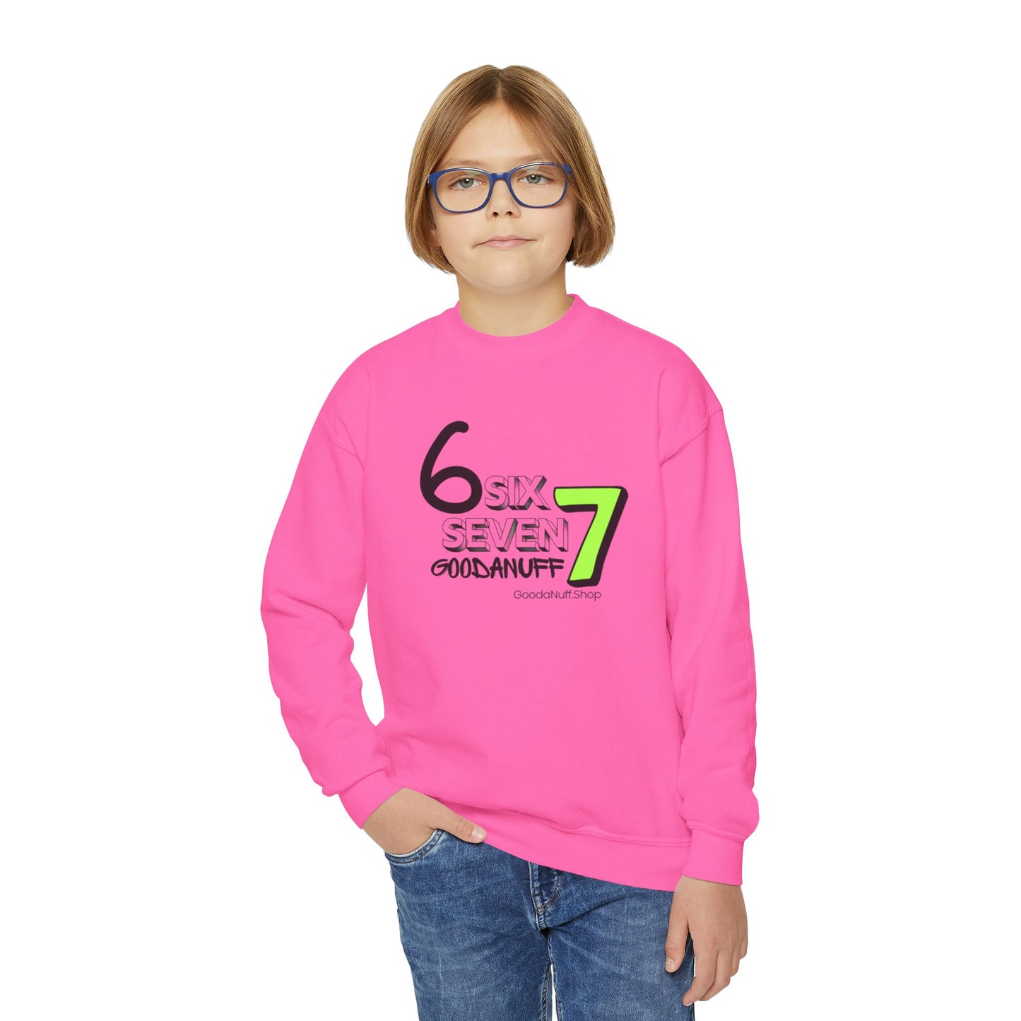 6 Seven Unisex Youth Crewneck