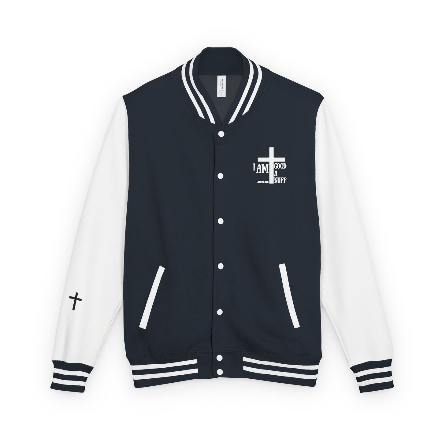 I AM GoodaNuff Unisex Letterman Jacket
