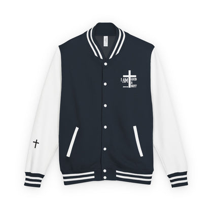 I AM GoodaNuff Unisex Letterman Jacket