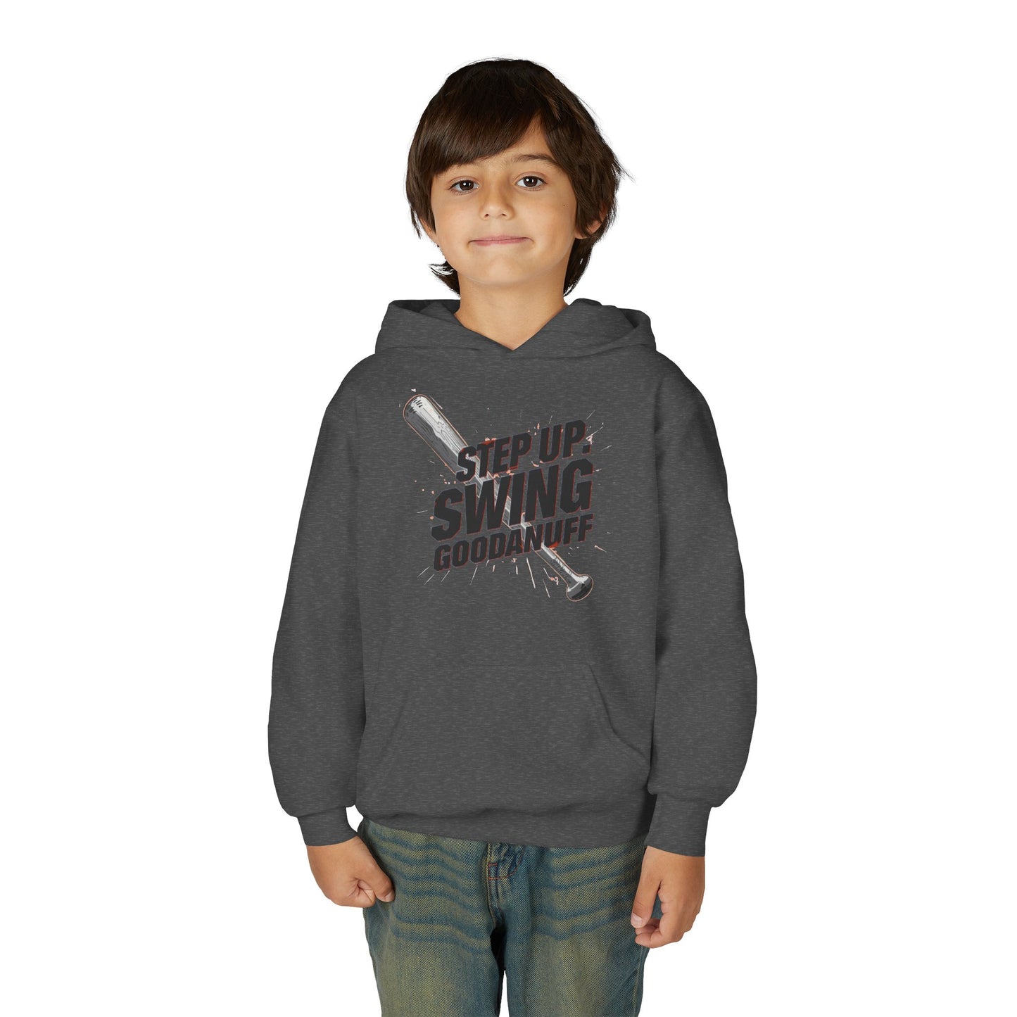 Step Up. Swing GoodaNuff Unisex Youth Hoodie