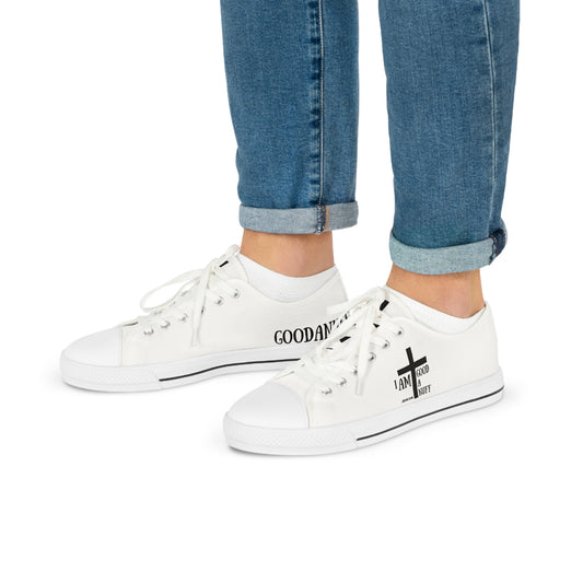 I AM GoodaNuff Mens Low Top Sneakers