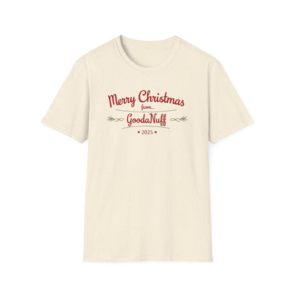 Merry Christmas from...GoodaNuff 2025 Unisex Softstyle T-Shirt