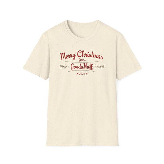 Merry Christmas from...GoodaNuff 2025 Unisex Softstyle T-Shirt