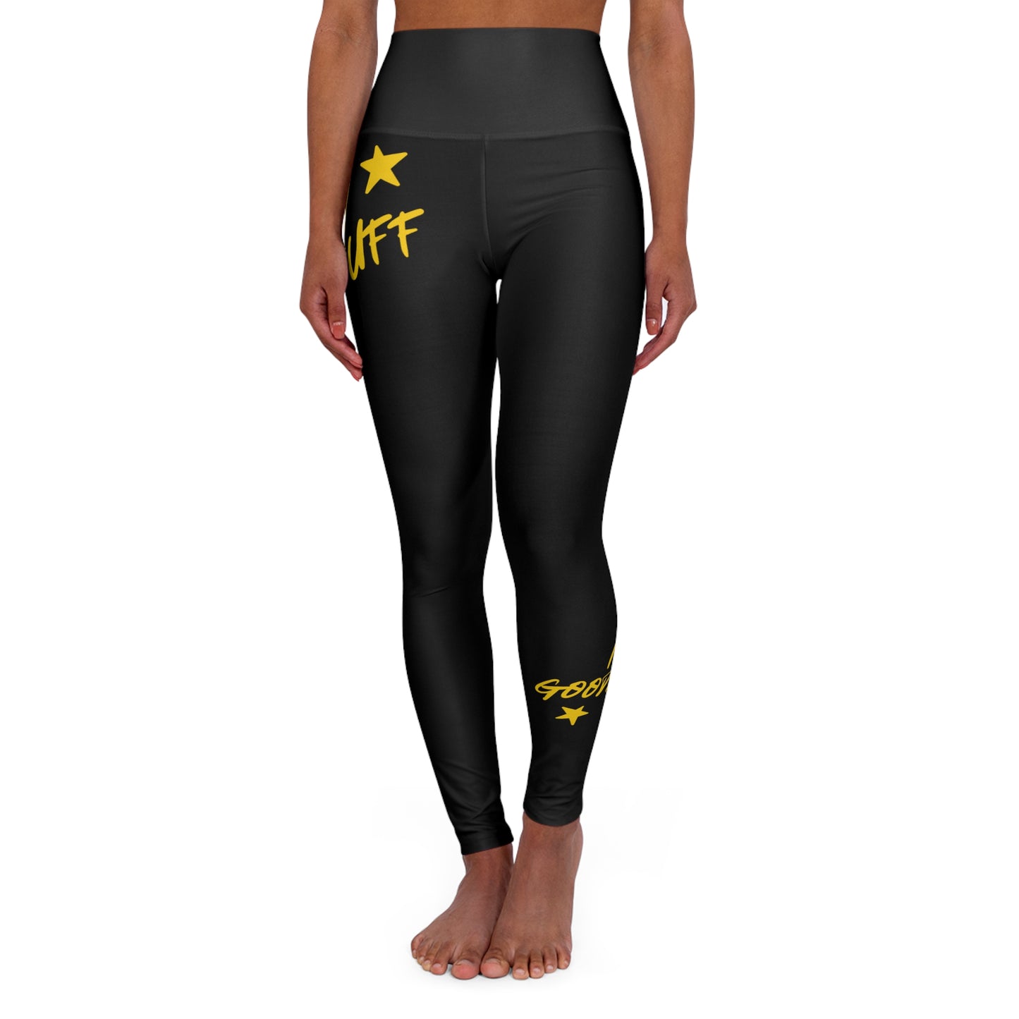 I Am GoodaNuff High Waist Yoga Leggings