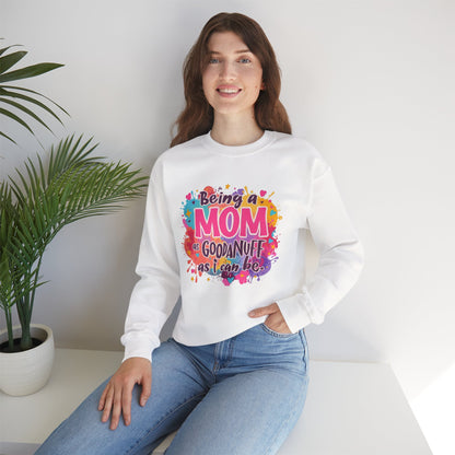 Being a Mom as GoodaNuff as I can be Unisex Softstyle T-Shirt