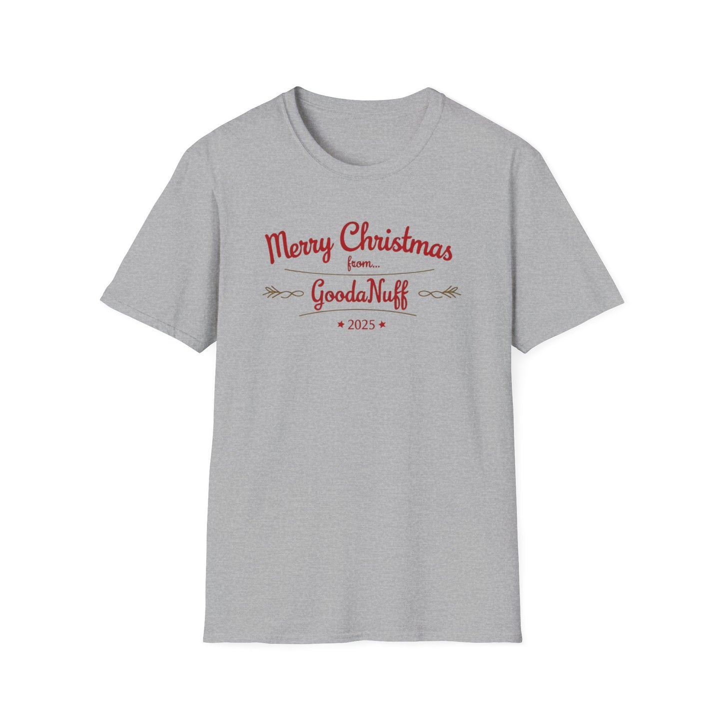 Merry Christmas from...GoodaNuff 2025 Unisex Softstyle T-Shirt