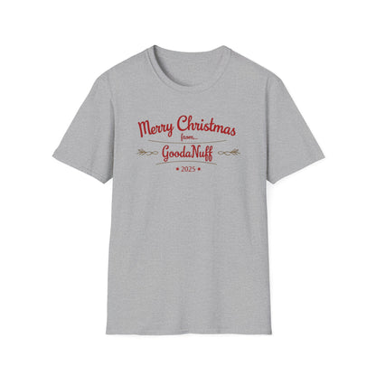 Merry Christmas from...GoodaNuff 2025 Unisex Softstyle T-Shirt