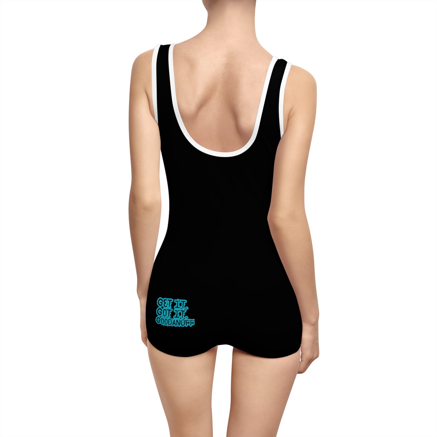 Get it. Got it. GoodaNuff Vintage Style Swimsuit
