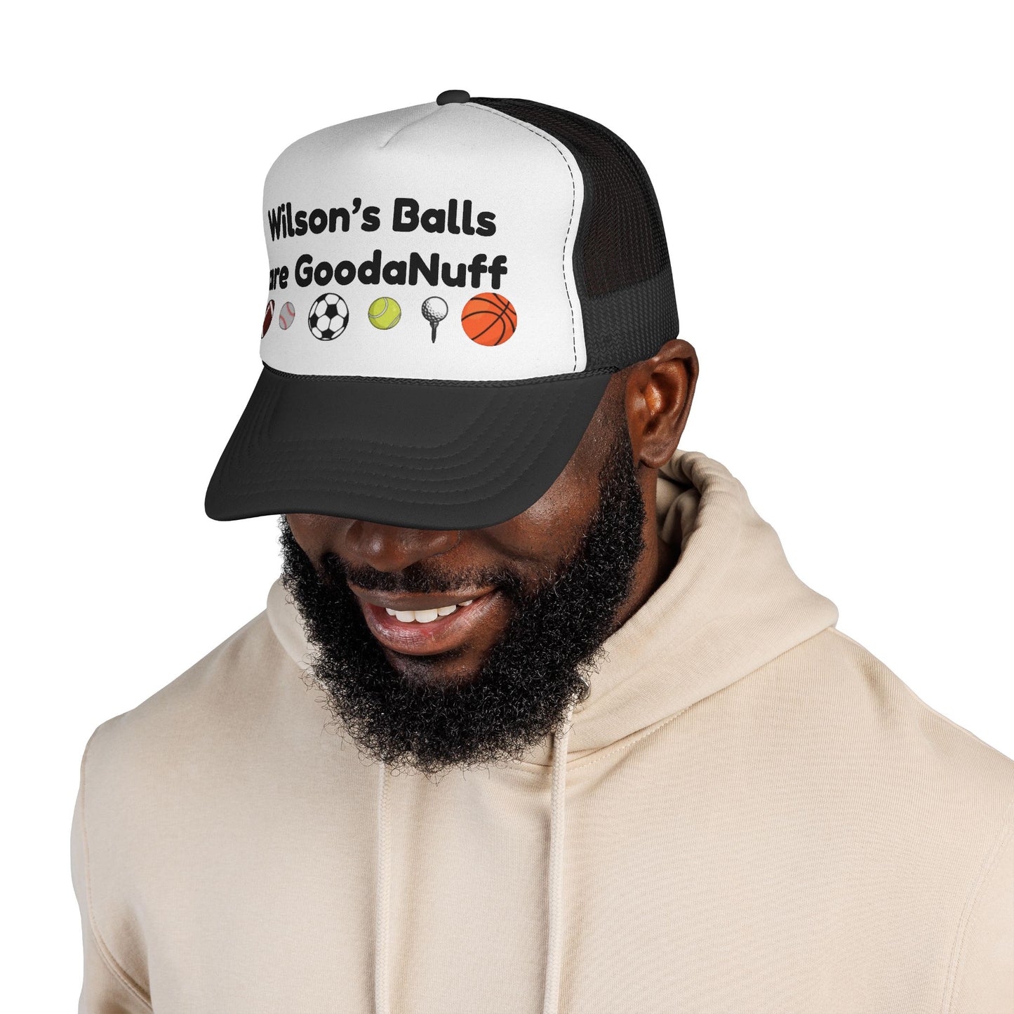 Wilson's Balls are GoodaNuff Trucker Hat