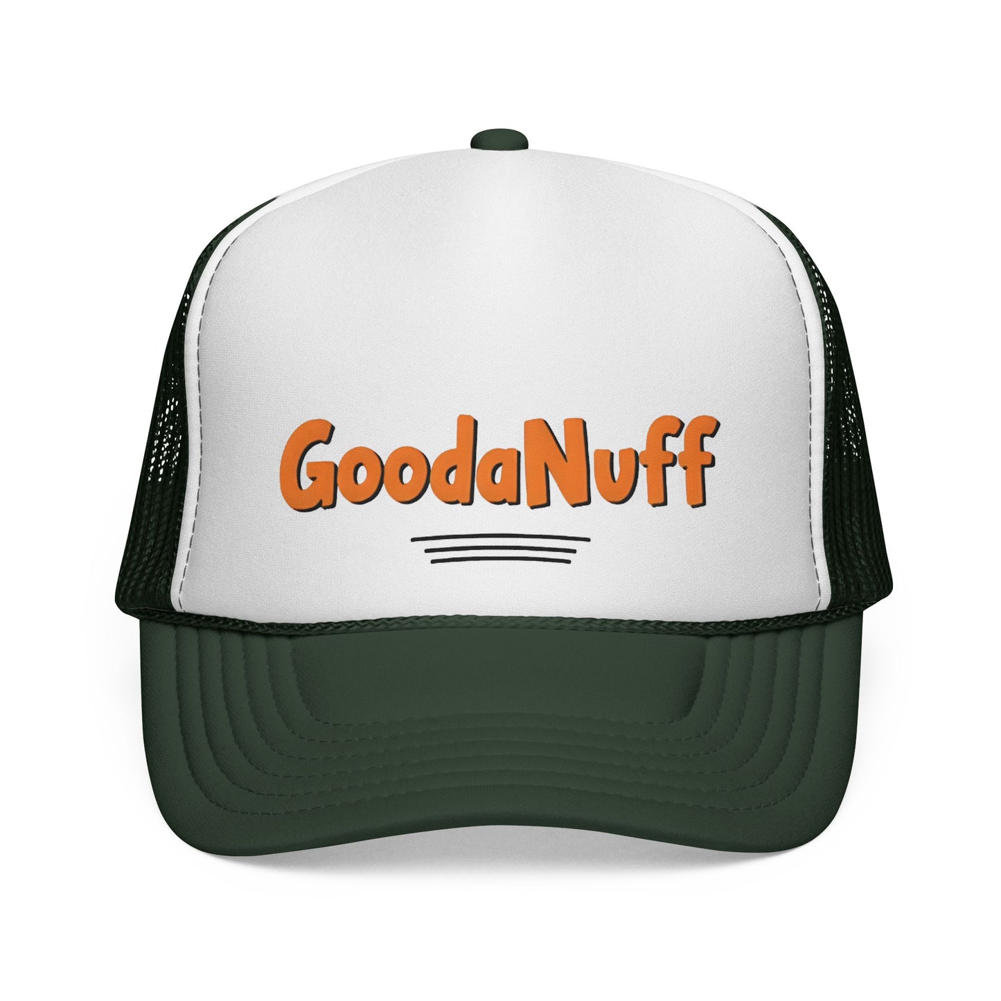 DIY rule #1 Done is GoodaNuff Trucker Hat