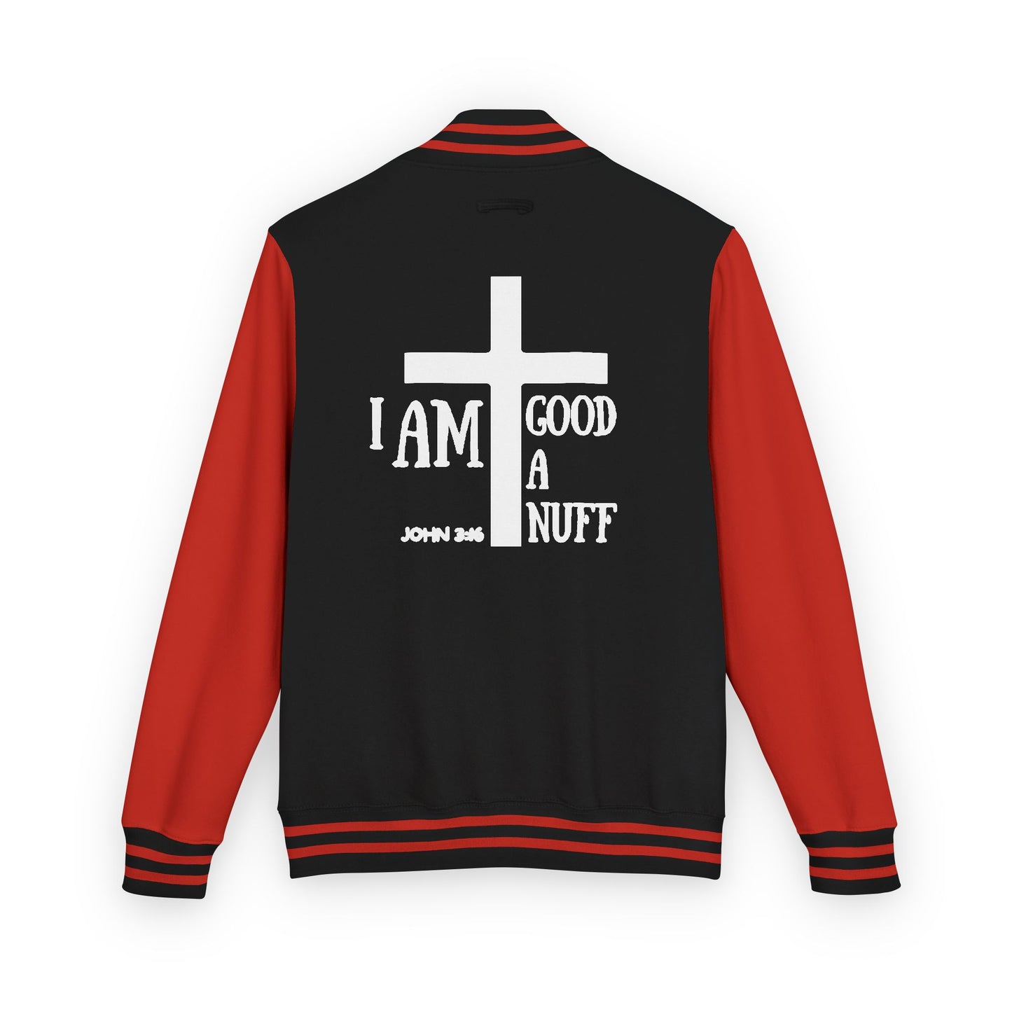 I AM GoodaNuff Unisex Letterman Jacket