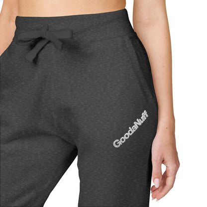 White-GoodaNuff Classic Unisex Jogger Sweatpants