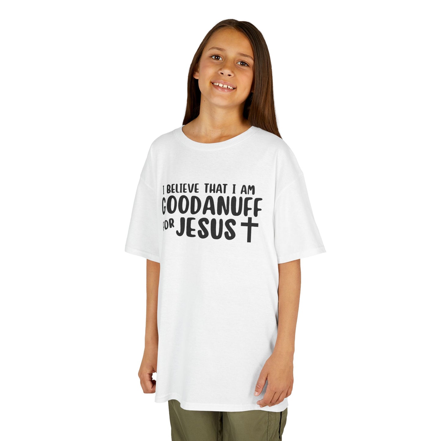 I Believe that I am GoodaNuff for Jesus Unisex Youth T-Shirt