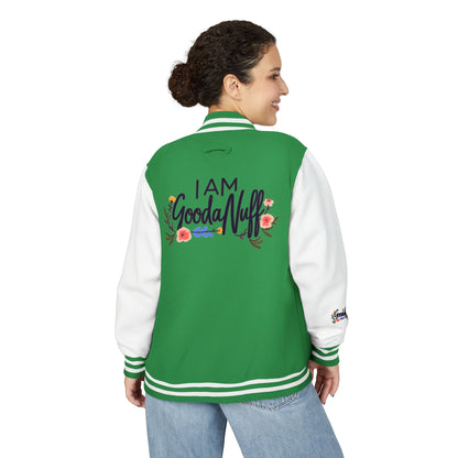 I AM GoodaNuff Unisex Letterman Jacket