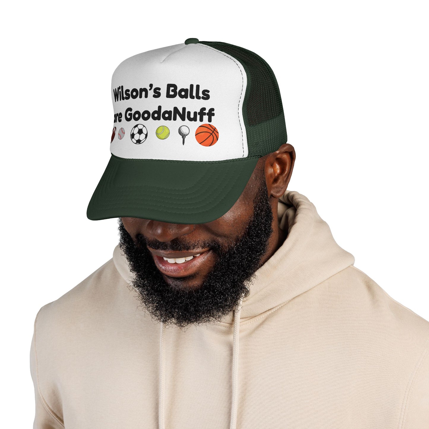 Wilson's Balls are GoodaNuff Trucker Hat