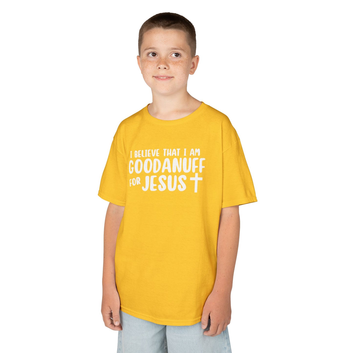 I Believe that I am GoodaNuff for Jesus Unisex Youth T-Shirt