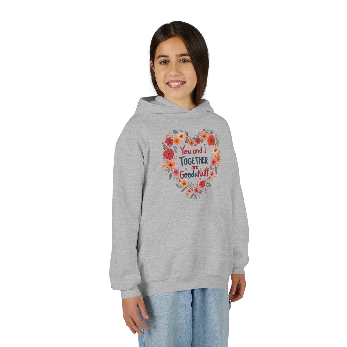 You and I Together are GoodaNuff Unisex Youth Hoodie