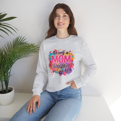 Being a Mom as GoodaNuff as I can be Unisex Softstyle T-Shirt