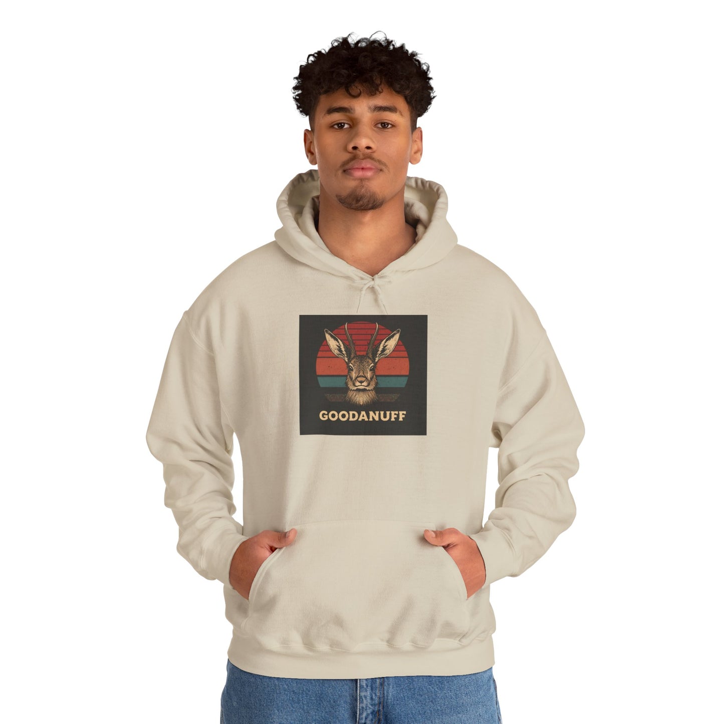 Jackalope...GoodaNuff Unisex Hoodie