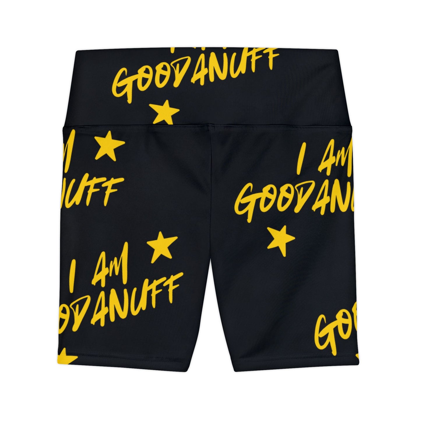 I AM GoodaNuff High Waist Biker Shorts