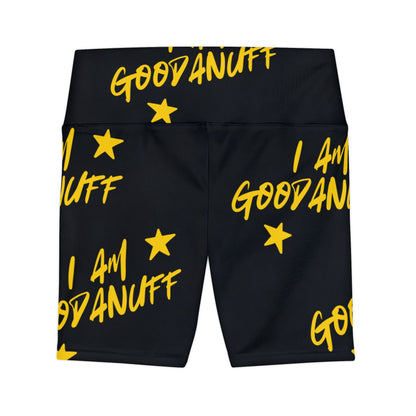 I AM GoodaNuff High Waist Biker Shorts