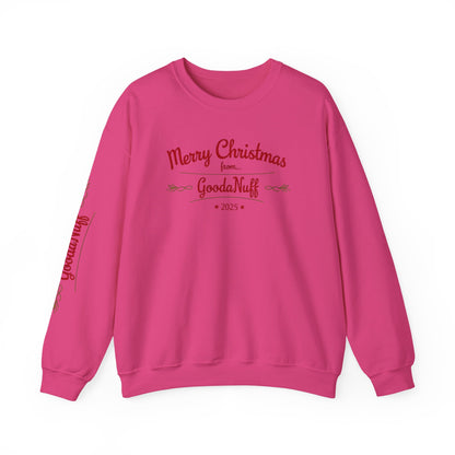 Merry Christmas from...GoodaNuff 2025 Unisex Crewneck