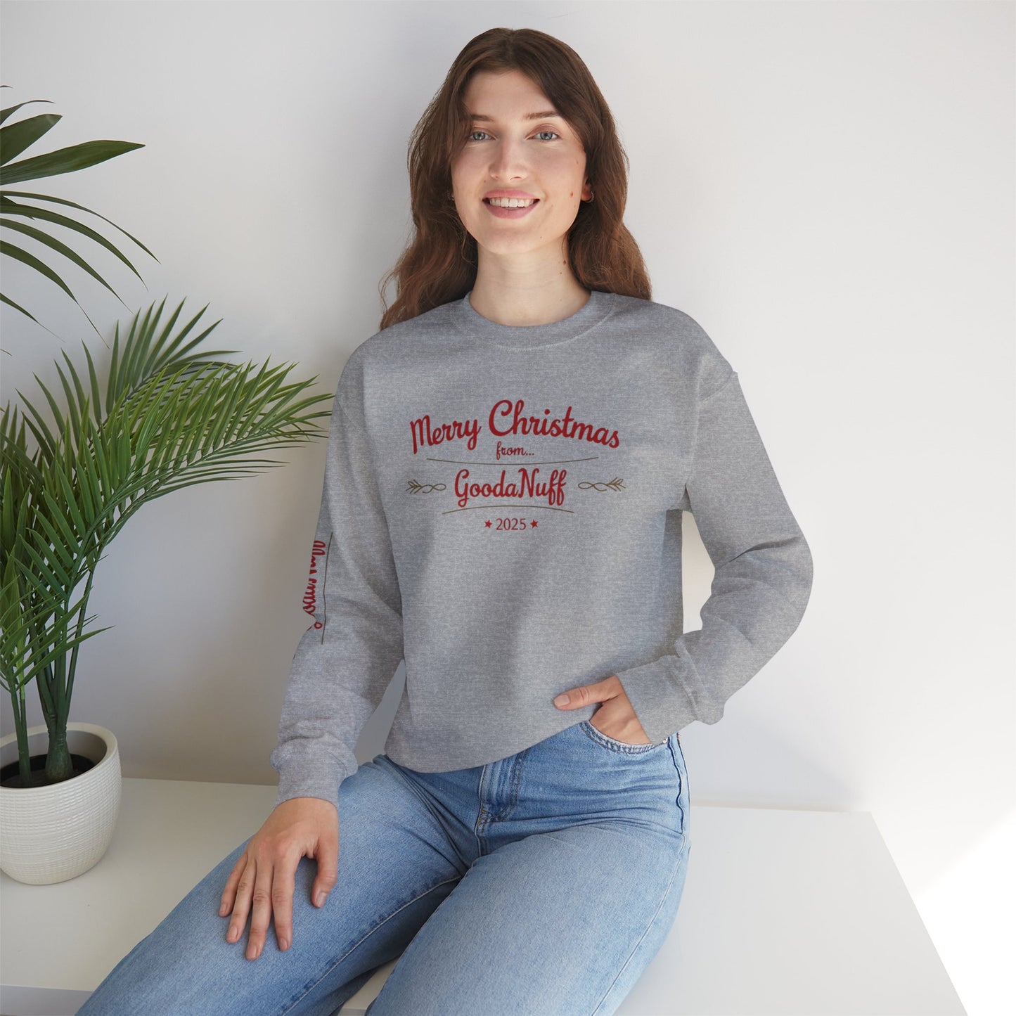 Merry Christmas from...GoodaNuff 2025 Unisex Crewneck
