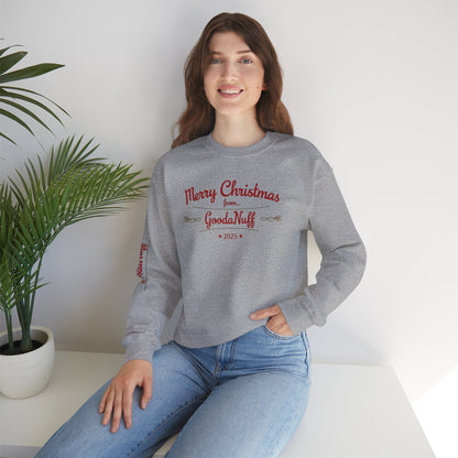Merry Christmas from...GoodaNuff 2025 Unisex Crewneck