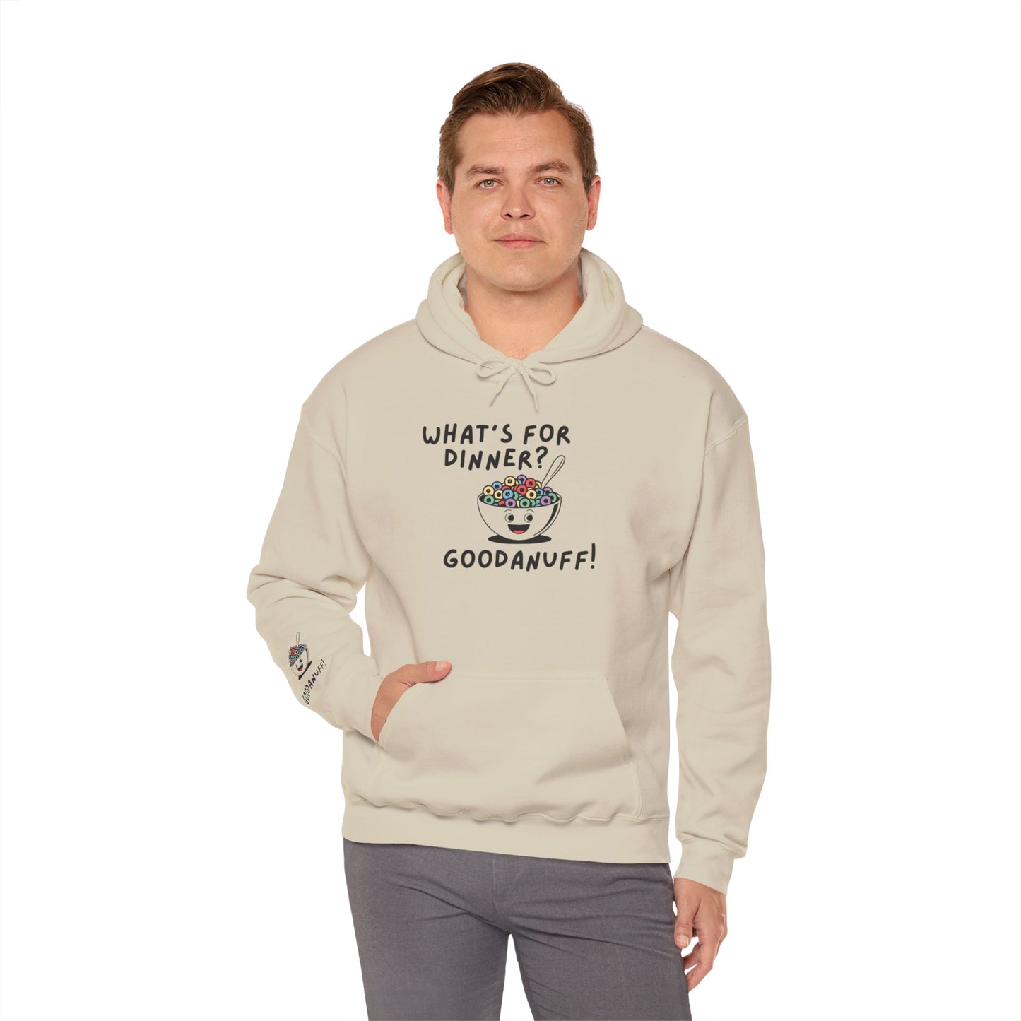 What's for Dinner? Cereal. GoodaNuff Unisex Hoodie