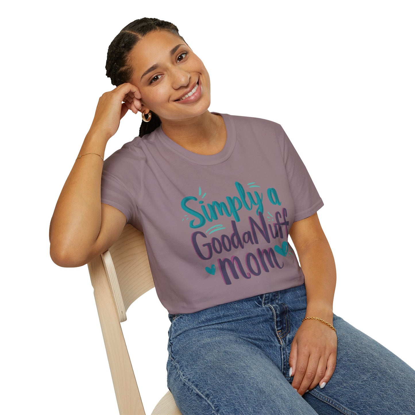 Simply a GoodaNuff Mom Unisex Softstyle T-Shirt