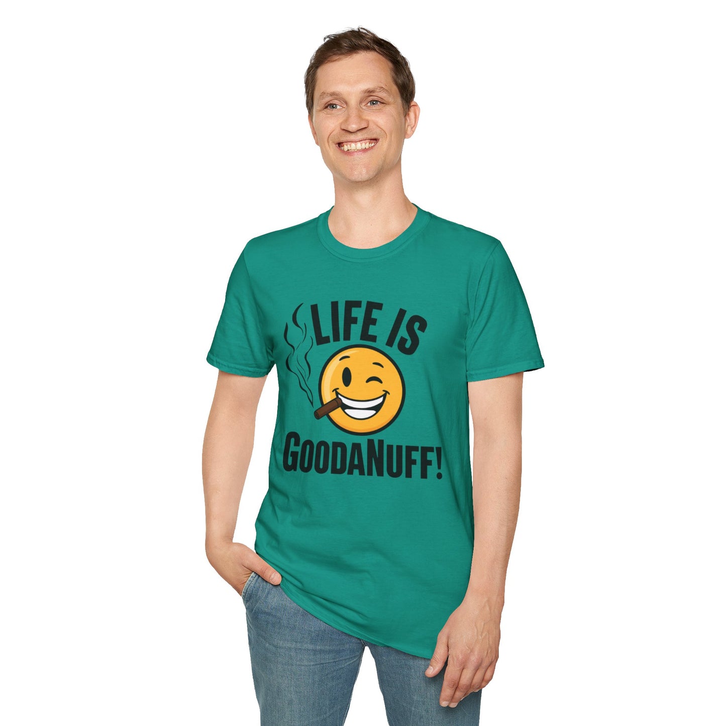 Life is GoodaNuff Unisex Softstyle T-Shirt