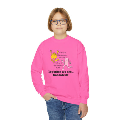 Gooda and Nuff Unisex Youth Crewneck