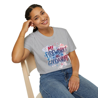 My Fireworks are GoodaNuff Unisex Softstyle T-Shirt