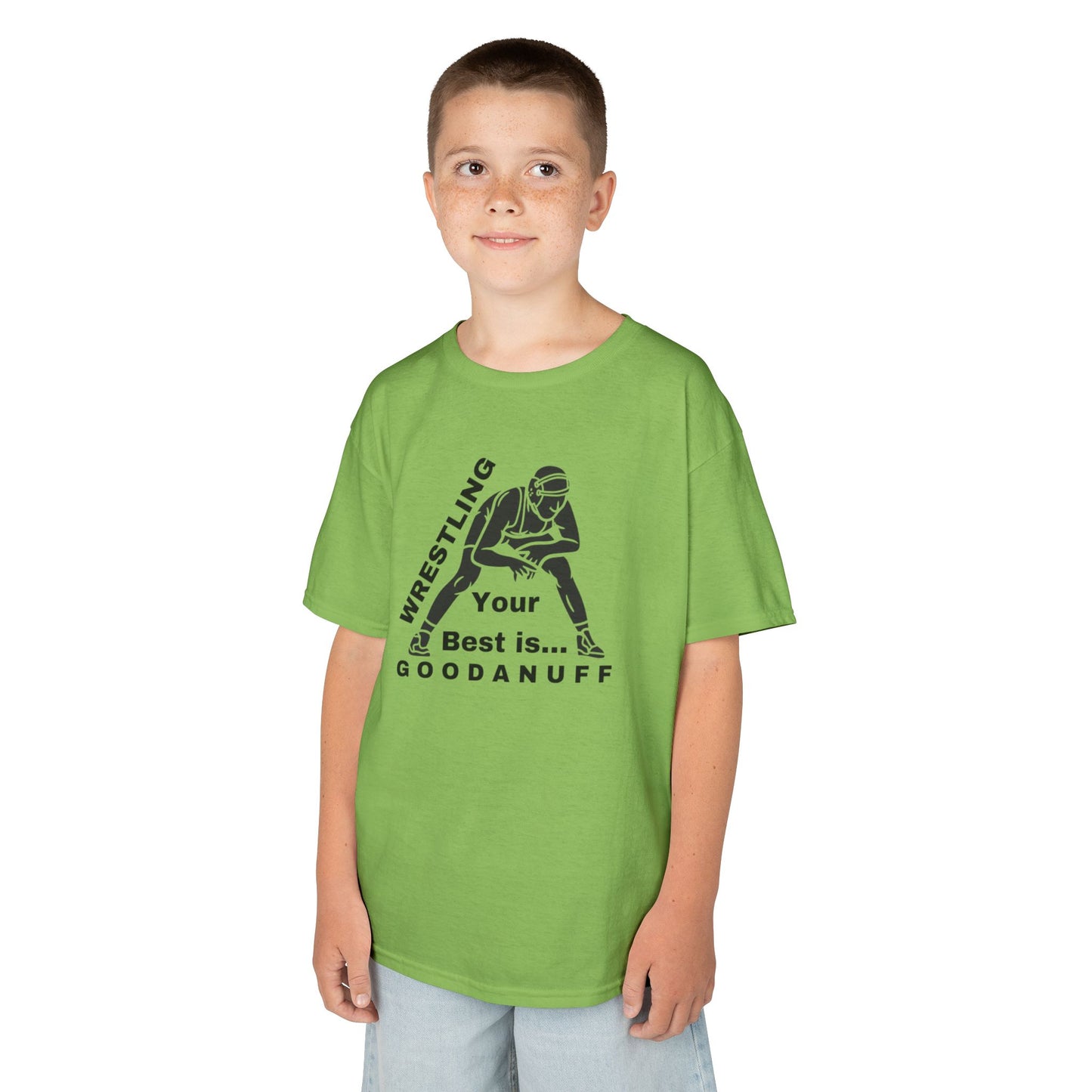 Wrestling Your Best is...GoodaNuff Unisex Youth T-Shirt