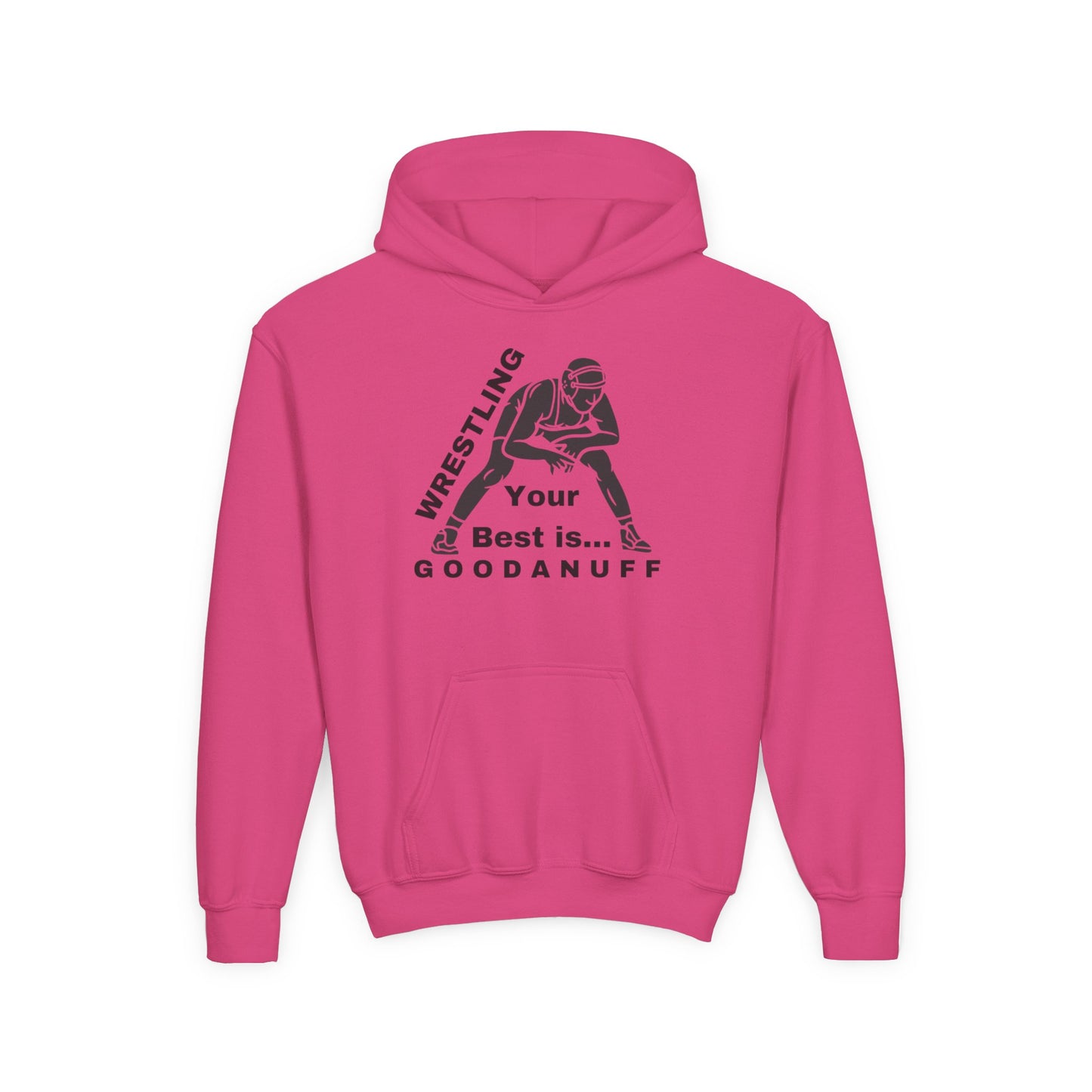 Wrestling Your Best is...GoodaNuff Unisex Youth Hoodie