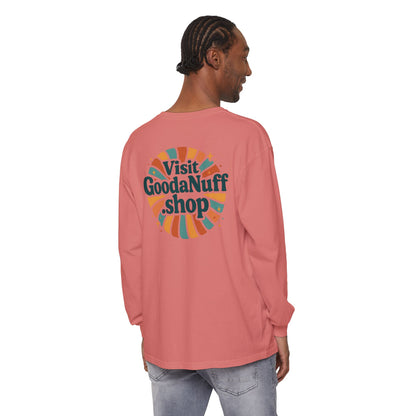 Visit GoodaNuff.shop Unisex Long Sleeve Tee