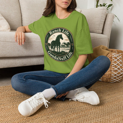 Ranch Life. GoodaNuff Life. Unisex Softstyle T-Shirt