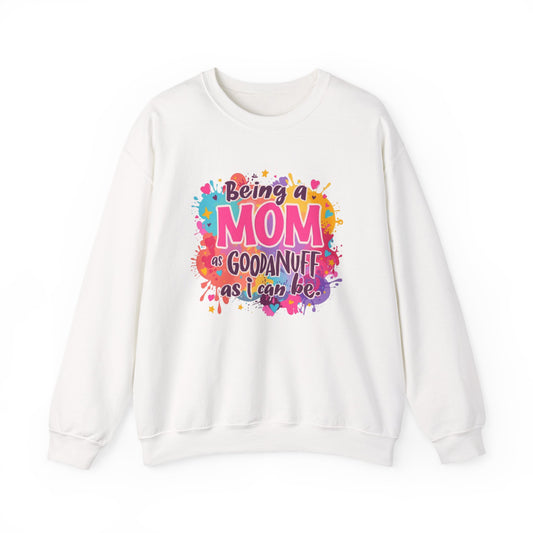 Being a Mom as GoodaNuff as I can be Unisex Softstyle T-Shirt