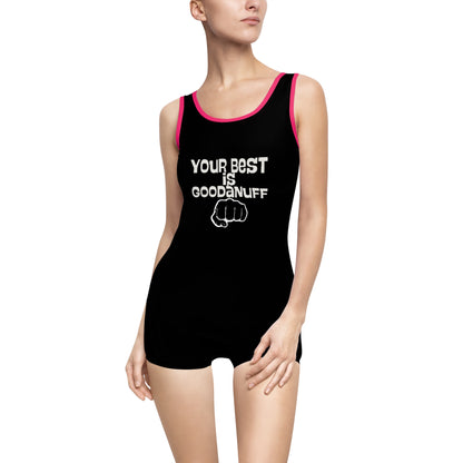Your Best is GoodaNuff Vintage Style Swimsuit
