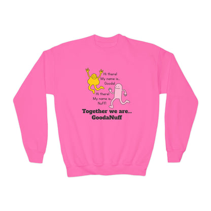 Gooda and Nuff Unisex Youth Crewneck