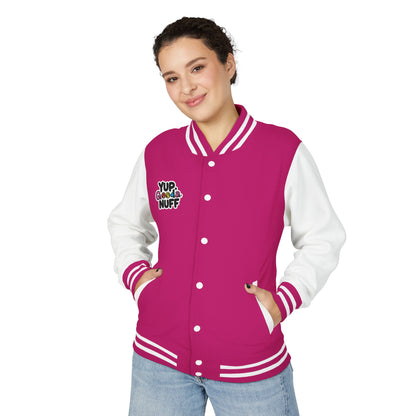 Yup. GoodaNuff Unisex Letterman Jacket
